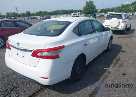 2015 Nissan Sentra S from USA, damaged, VIN 3N1AB7AP5FY282642